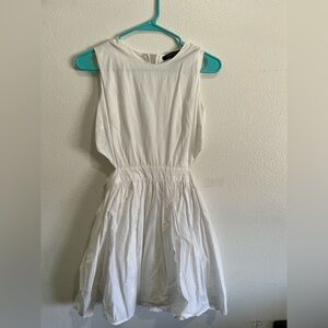 French Connection White Dress